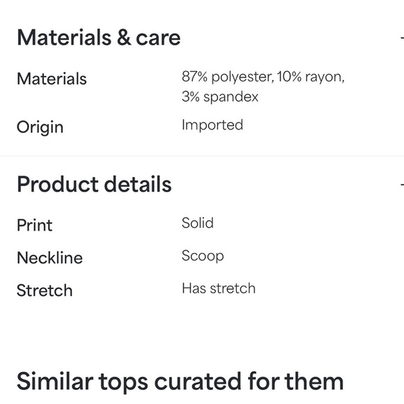 Blue Short Sleeve Tees Casual Cotton Blend - Picture 2 of 2